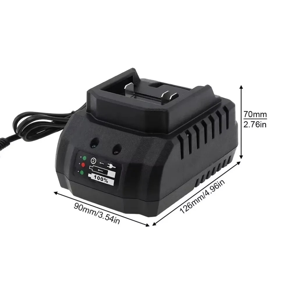 OUTDO Charger Baterai Bor Listrik Lithium EU Plug 2A for Makita 21V - 90020-CH Gambar produk OUTDO Charger Baterai Bor Listrik Lithium EU Plug 2A for Makita 21V - 90020-CH