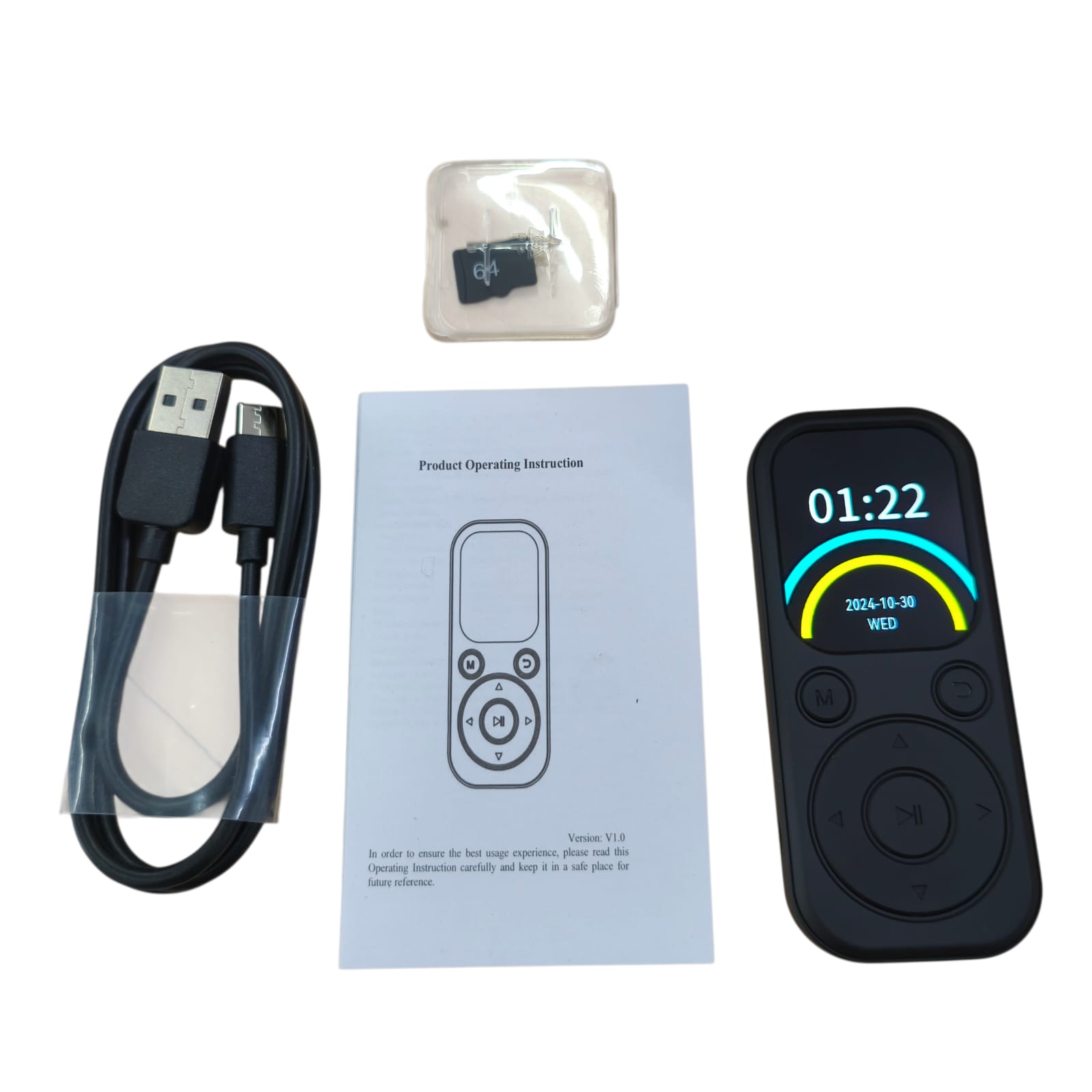 Yoidesu MP3 Digital Audio Player HiFi Bluetooth MP4 2 Inch 210mAh 64GB - SD-08 Gambar produk Yoidesu MP3 Digital Audio Player HiFi Bluetooth MP4 2 Inch 210mAh 64GB - SD-08