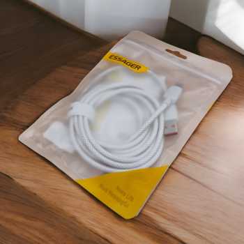 Gambar produk ESSAGER Kabel Data USB Type C Multifungsi Fast Charging 7A 100W 2M - ES-X46