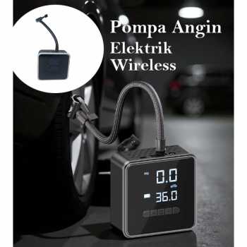 KESHI Pompa Angin Ban Mobil Elektrik Tire Inflator Air Pump Wireless - PR-718