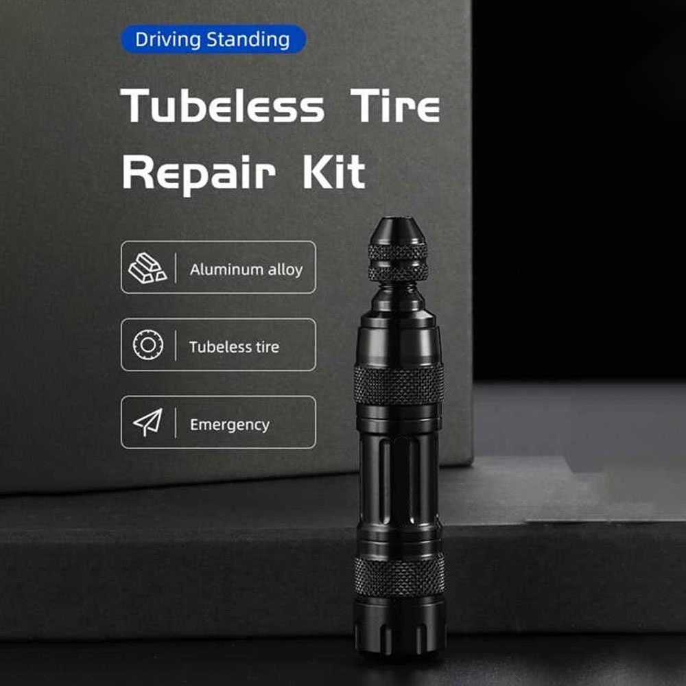 CYCLINGBOX Alat Tambal Ban Tubeless Sepeda Tire Repair Tool 4in1 - CB9901 Gambar produk CYCLINGBOX Alat Tambal Ban Tubeless Sepeda Tire Repair Tool 4in1 - CB9901