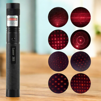 WUIVI Laser Pointer Beam Star Pattern USB Rechargeable 200mAh - WV-303