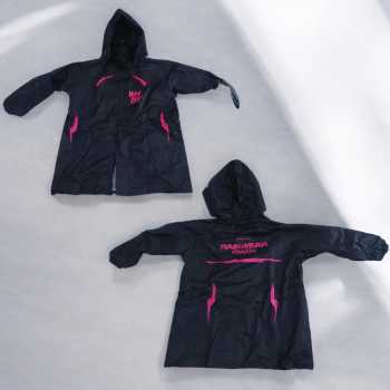 Gambar produk Rhodey Jas Hujan Setelan Motor Visor Polyester Waterproof Raincoat XL - ZY-8119