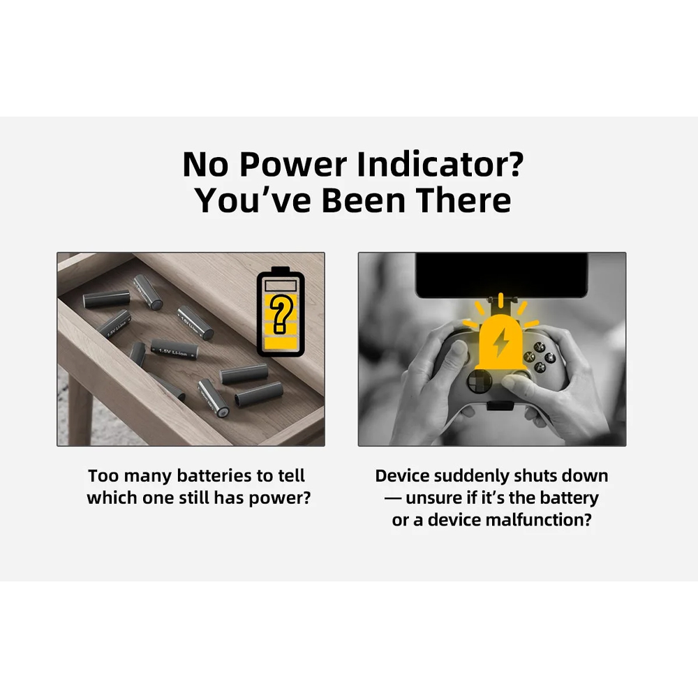 XTAR Baterai Rechargeable AA Li-ion 2500mAh 1.5V 1 PCS - 3960 Gambar produk XTAR Baterai Rechargeable AA Li-ion 2500mAh 1.5V 1 PCS - 3960