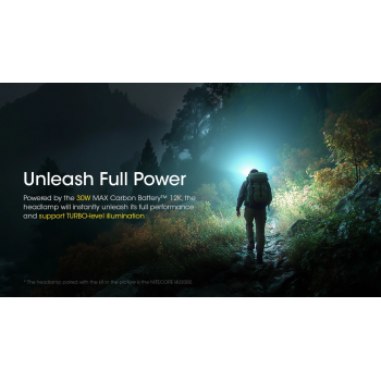 Gambar produk NITECORE Carbon Battery 12K Kit Baterai Headlamp NU45 NU54 12000mAh - CB12K