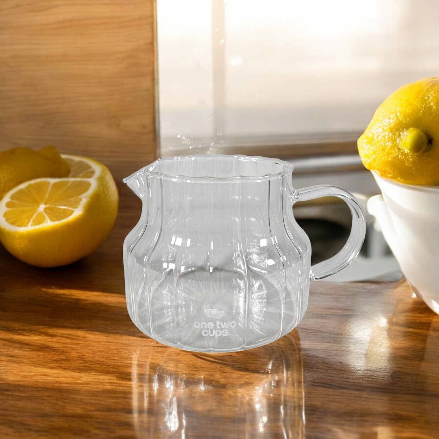 Gambar produk One Two Cups Pour Over Coffee Server Borosilicate Glass Carafe 500ml - B-5ML