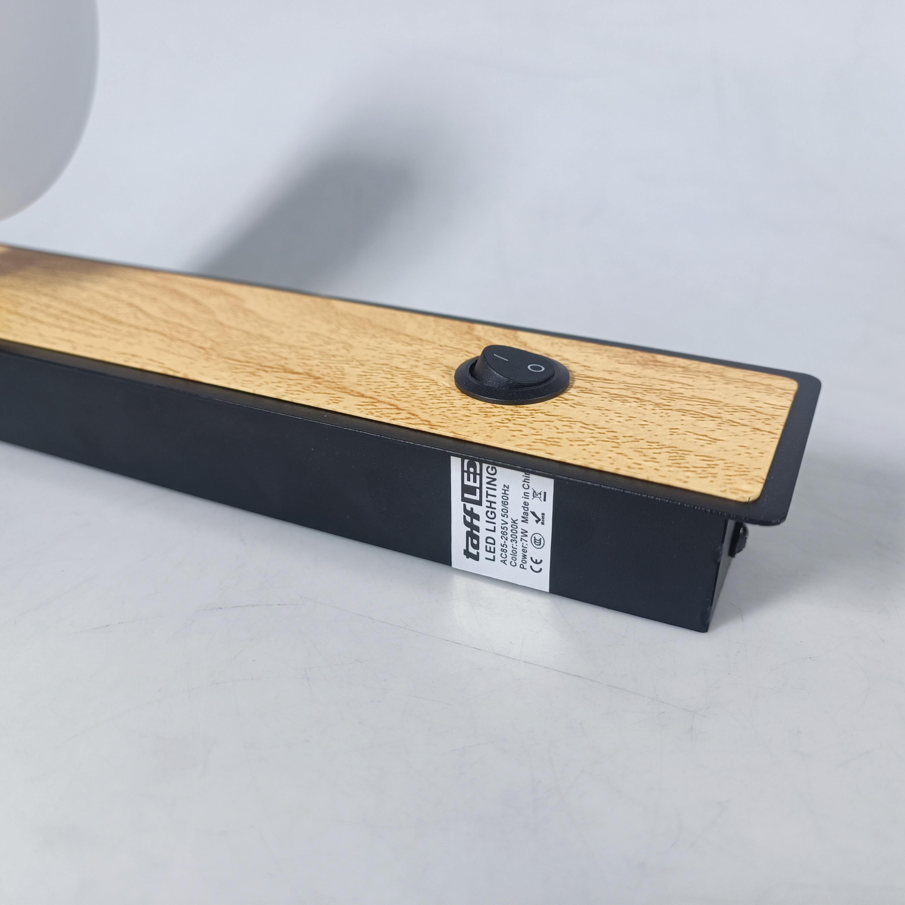 TaffLED Lampu Dinding Hias Minimalis LED Night Light 7W Warm White - 6715 Gambar produk TaffLED Lampu Dinding Hias Minimalis LED Night Light 7W Warm White - 6715