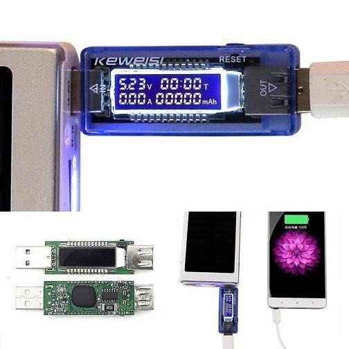 KEWEISI USB Detektor Pengukur Tegangan Voltase dan Baterai Tester - KWS-V20 Gambar produk KEWEISI USB Detektor Pengukur Tegangan Voltase dan Baterai Tester - KWS-V20