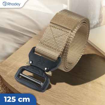 Rhodey Tali Ikat Pinggang Canvas Nylon Army Military Tactical 125cm - MU056