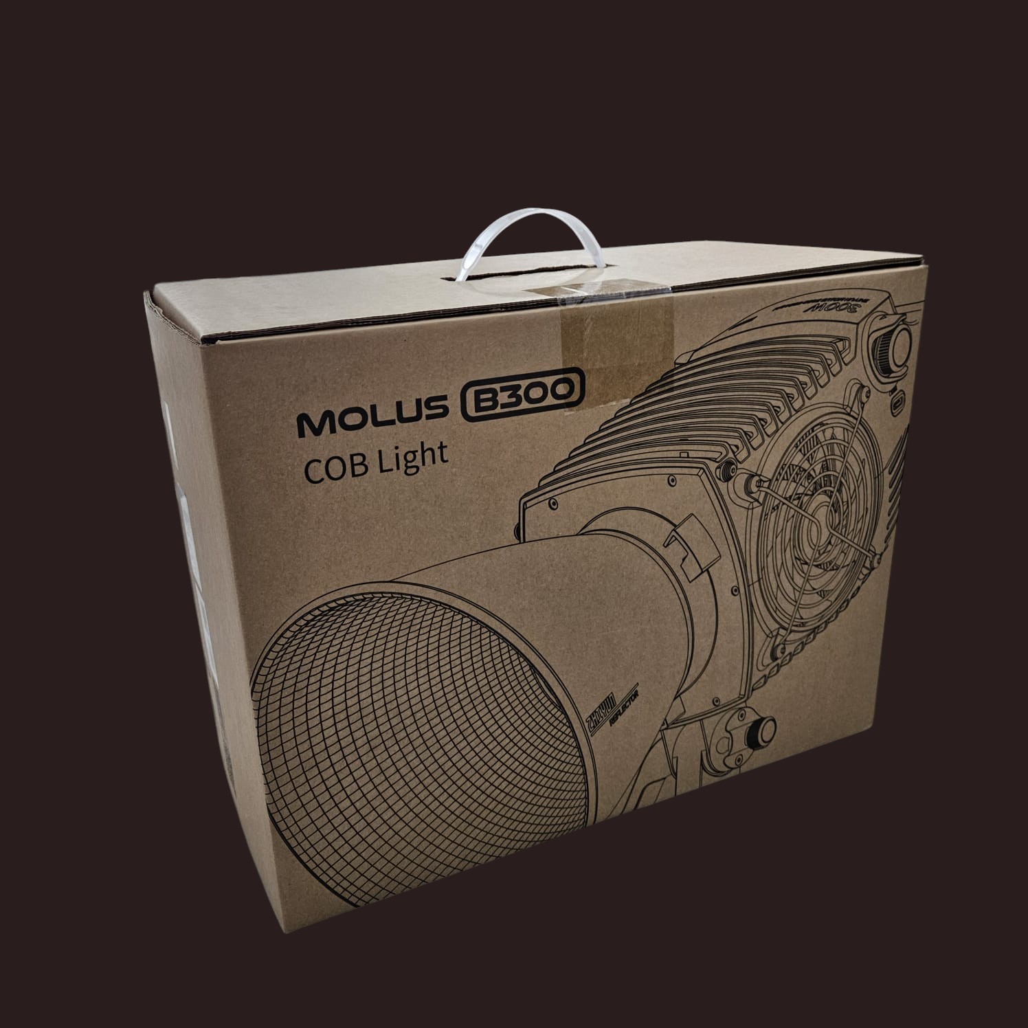 Zhiyun Lampu Studio Fotografi COB LED 2in1 Color Bowens Mount 300W - B300 UK Gambar produk Zhiyun Lampu Studio Fotografi COB LED 2in1 Color Bowens Mount 300W - B300 UK