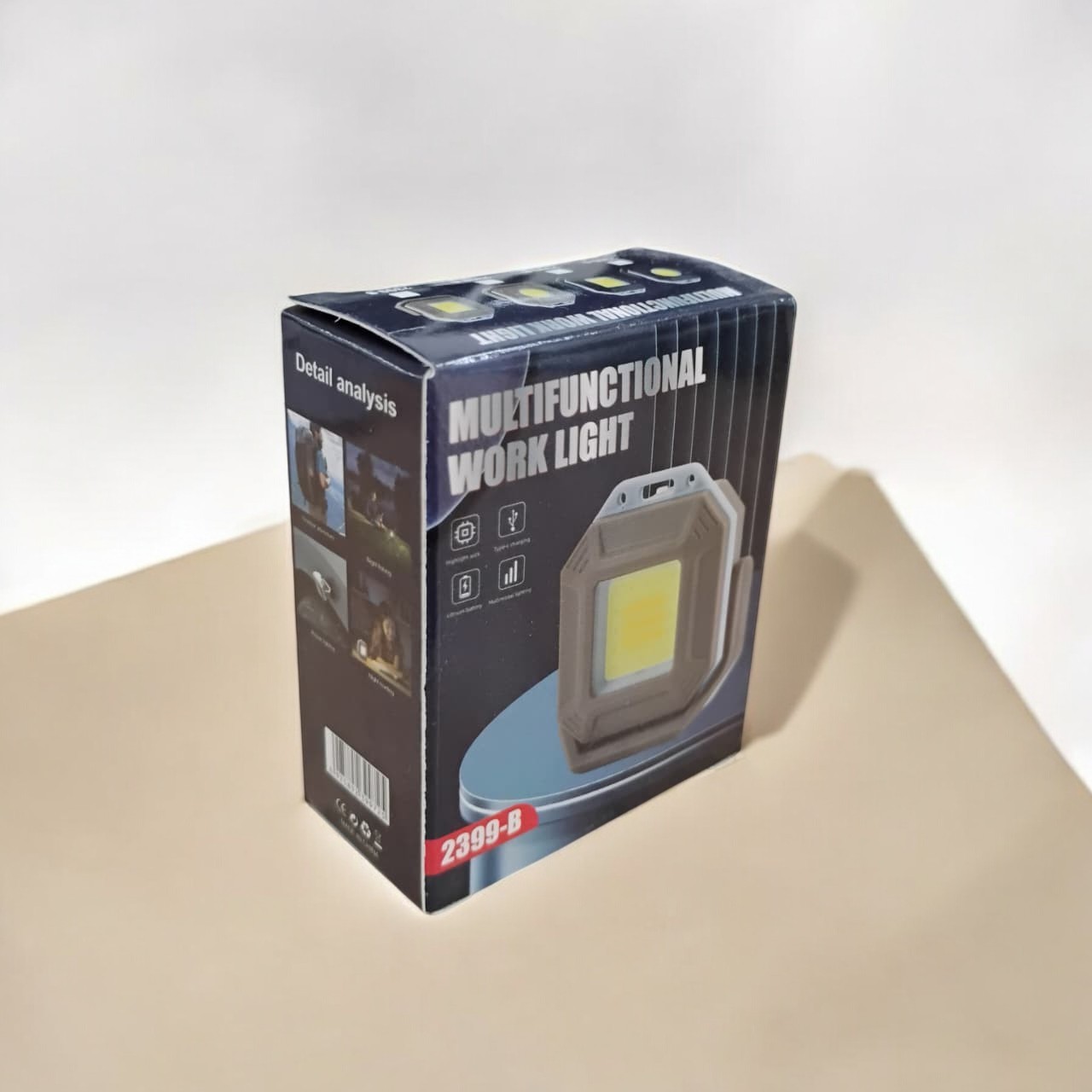 SeaSoar Lampu Outdoor Magnetic Work Light LED COB 850mAh IPX4 - 2399-A Gambar produk SeaSoar Lampu Outdoor Magnetic Work Light LED COB 850mAh IPX4 - 2399-A