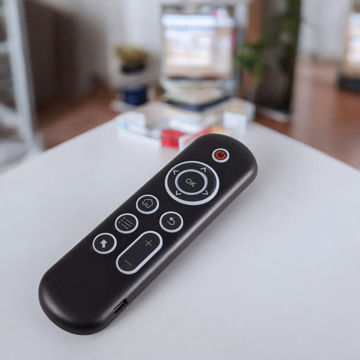 Gambar produk Kebidumei Air Mouse Wireless Keyboard Remote Backlit 7 Colors 250mAh - M5