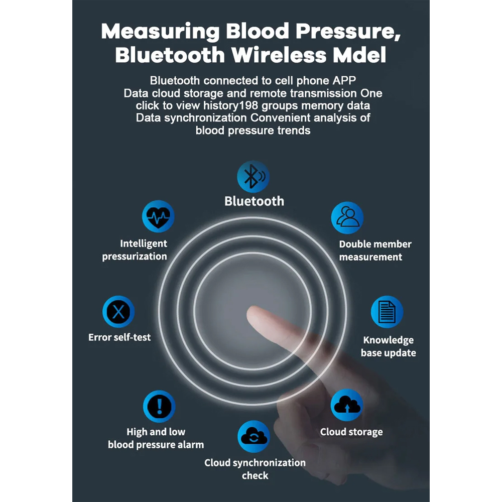 Schbit Tensimeter Digital Pengukur Tekanan Darah Wrist Blood Pressure - KWL-B619 Gambar produk Schbit Tensimeter Digital Pengukur Tekanan Darah Wrist Blood Pressure - KWL-B619