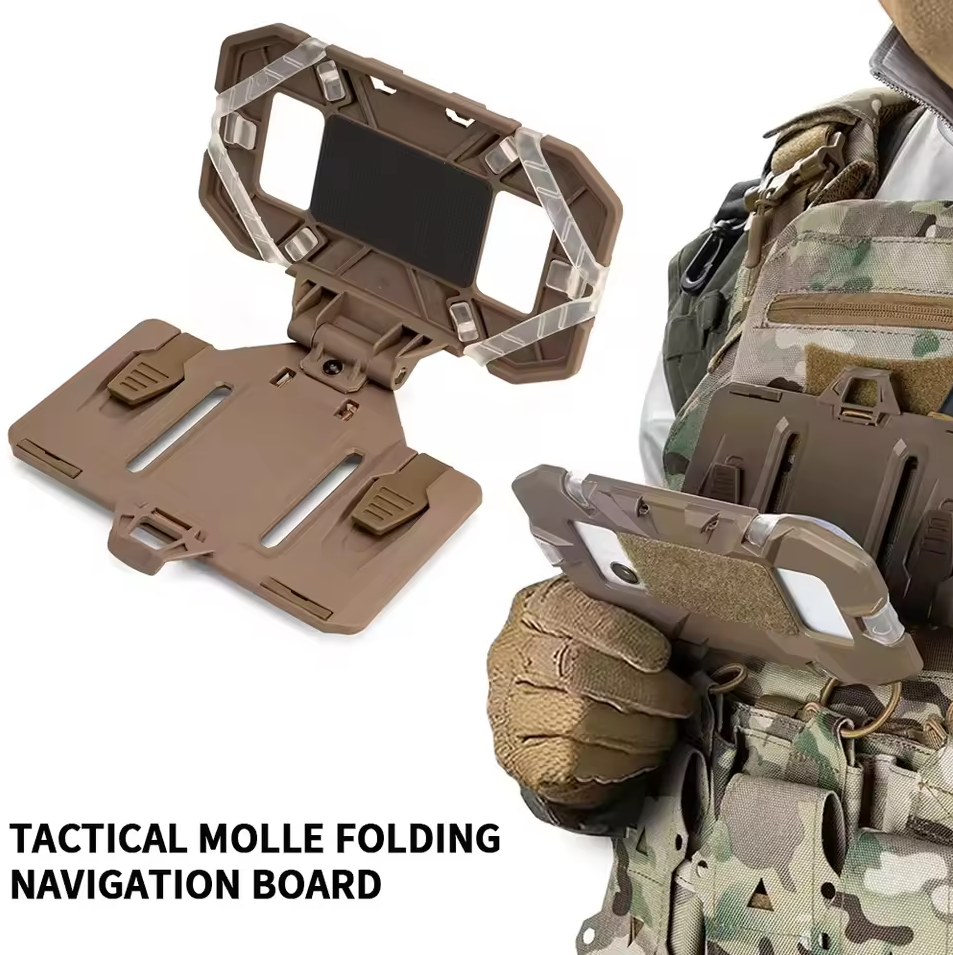 AEGIS Phone Holder Tactical Outdoor Molle Mount Universal ABS - AE-50 Gambar produk AEGIS Phone Holder Tactical Outdoor Molle Mount Universal ABS - AE-50