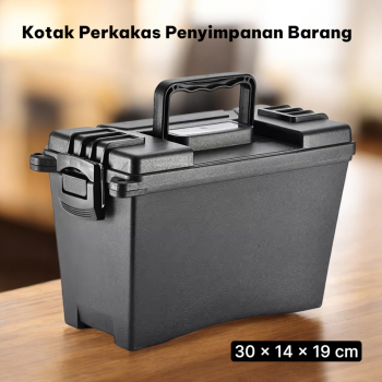 WYMECT Kotak Perkakas Penyimpanan Barang Toolbox Hard Case 30x14x19cm - WY-05