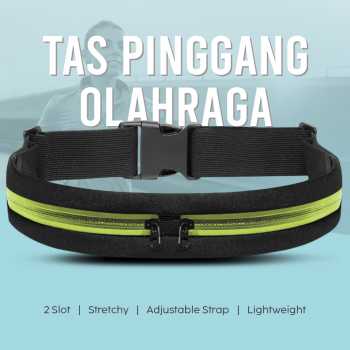 Guoxing Tas Pinggang Olahraga Lari Elastis Running Waist Bag - C92209