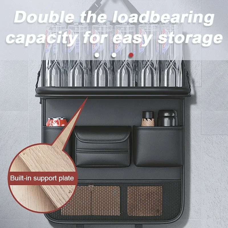 RIRAKU Kantong Organizer Mobil Desk Car Storage Bag Foldable - RR-45 Gambar produk RIRAKU Kantong Organizer Mobil Desk Car Storage Bag Foldable - RR-45