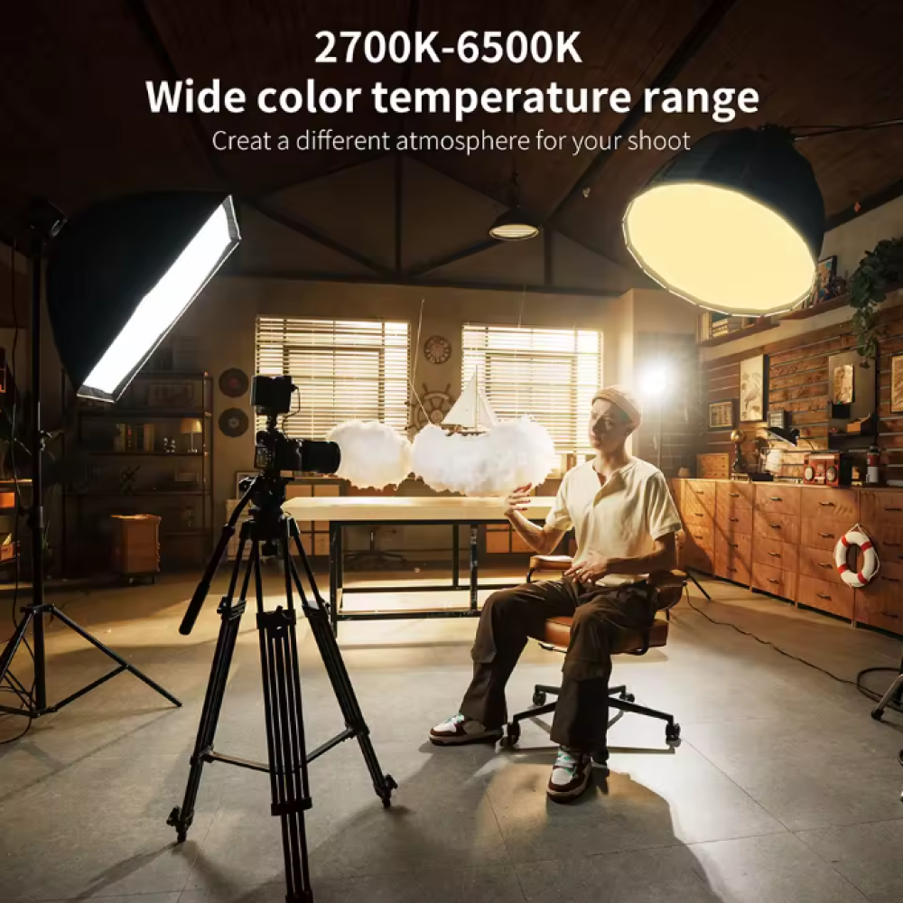 Zhiyun Lampu Studio Fotografi COB LED 2in1 Color Bowens Mount 300W - B300 UK Gambar produk Zhiyun Lampu Studio Fotografi COB LED 2in1 Color Bowens Mount 300W - B300 UK