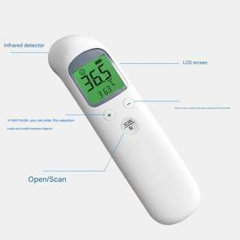 Gambar produk Villego Termometer Suhu Badan Digital Thermogun Infrared Dual Mode - KWL-F01