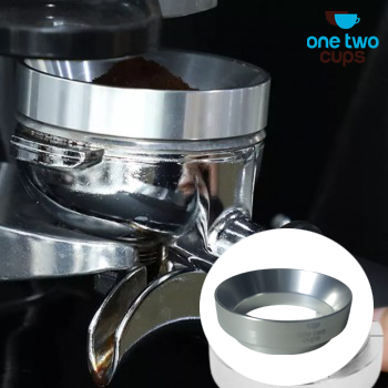 One Two Cups Dosing Ring Portafilter Espresso Aluminium Magnetic 51mm - AR5 Gambar produk One Two Cups Dosing Ring Portafilter Espresso Aluminium Magnetic 51mm - AR5