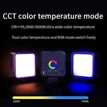 Gambar produk FASDGA Lampu Fill Light LED RGBW 9 Mode 3200-6500K 1200mAh 6W - W70