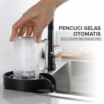 TaffHOME Pencuci Gelas Otomatis Selang Panjang Jug Rinser Washer - SU10