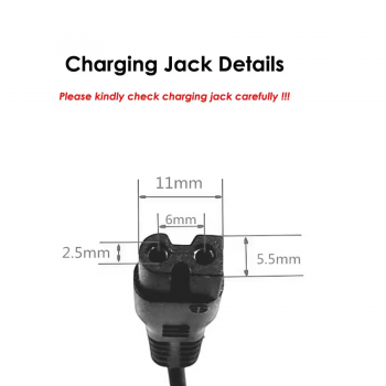 Gambar produk LOPO Kabel Charger USB untuk BaoRun Clipper P6/P7/P9/CP6800/CP8000 1M - 1PB