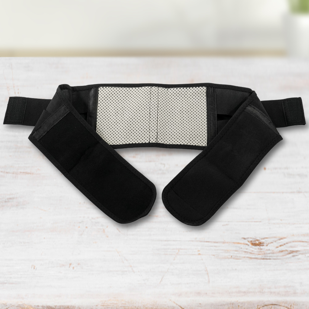 TaffOmicron Alat Terapi Pinggang Magnetic Tourmaline Nylon XL Gambar produk TaffOmicron Alat Terapi Pinggang Magnetic Tourmaline Nylon XL