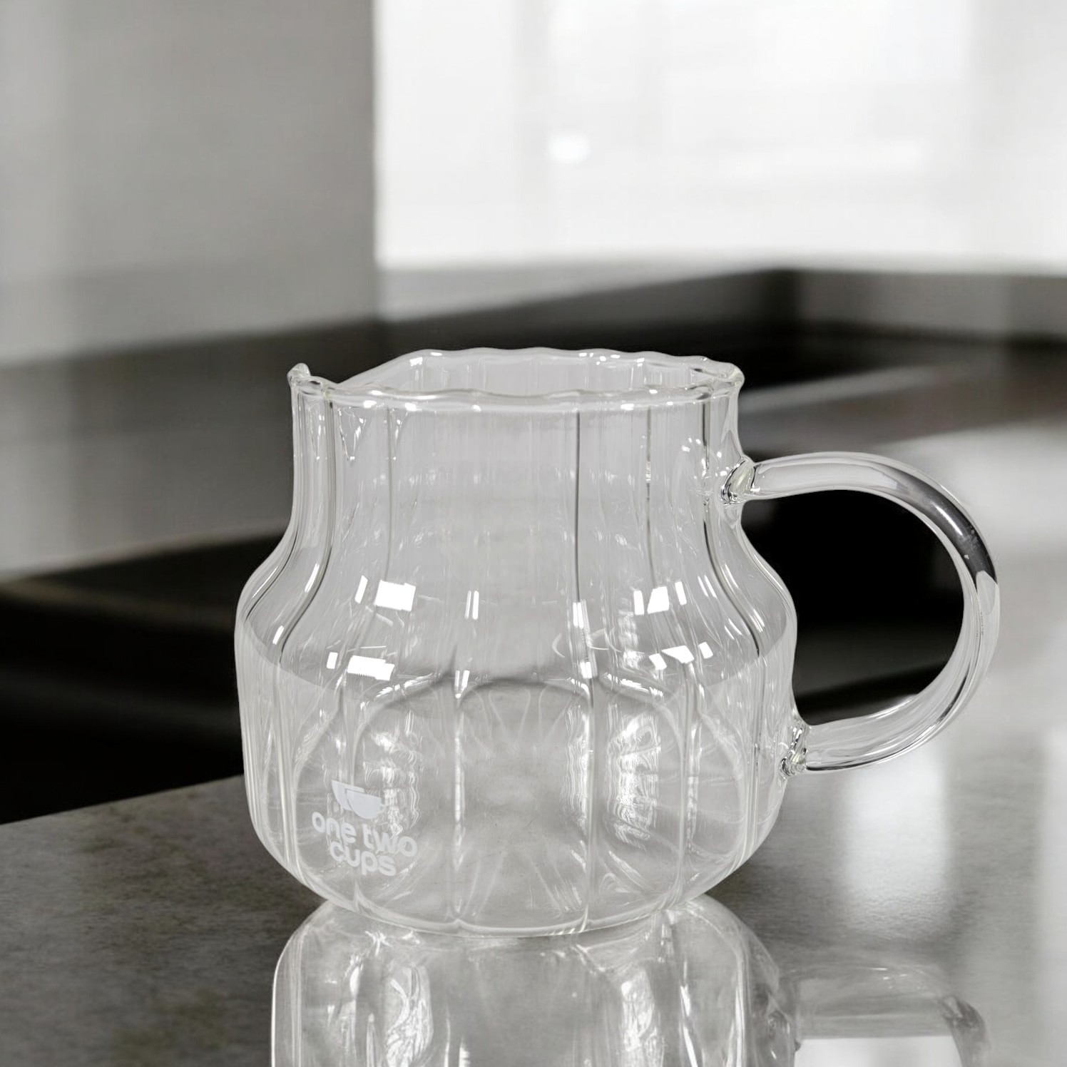 Gambar produk One Two Cups Pour Over Coffee Server Borosilicate Glass Carafe 500ml - B-5ML