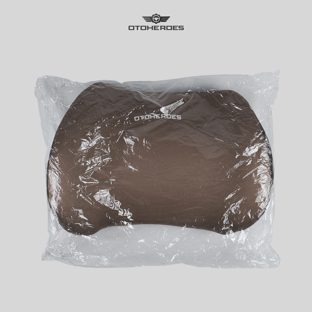 OTOHEROES Bantal Punggung Jok Mobil Memory Foam Lumbar Support - AW-40 Gambar produk OTOHEROES Bantal Punggung Jok Mobil Memory Foam Lumbar Support - AW-40