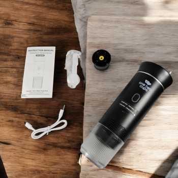 Gambar produk One Two Cups Portable Coffee Maker 3in1 Capsule Wireless 60ml 7500mAh - KF-JN-02