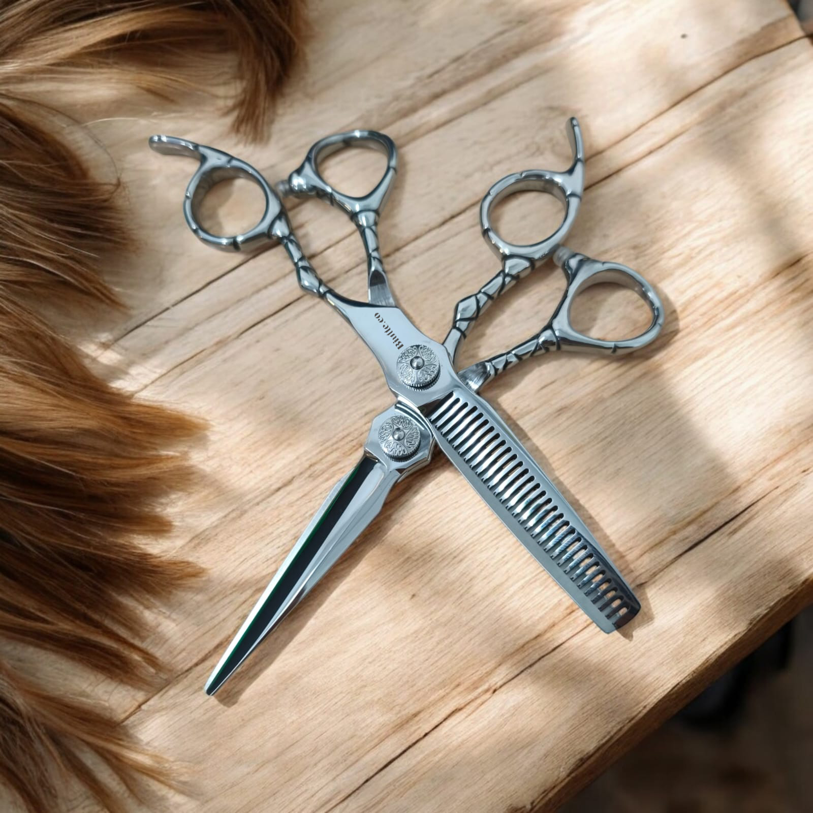 Biutte.co Gunting Rambut Lurus Sasak Stainless Steel 6Cr13 - M-613 Gambar produk Biutte.co Gunting Rambut Lurus Sasak Stainless Steel 6Cr13 - M-613