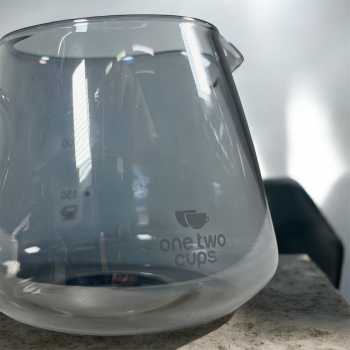 Gambar produk One Two Cups Teko Kopi Coffee Server V60 Borosilicate 1-2 Cup 300ml - WJ9