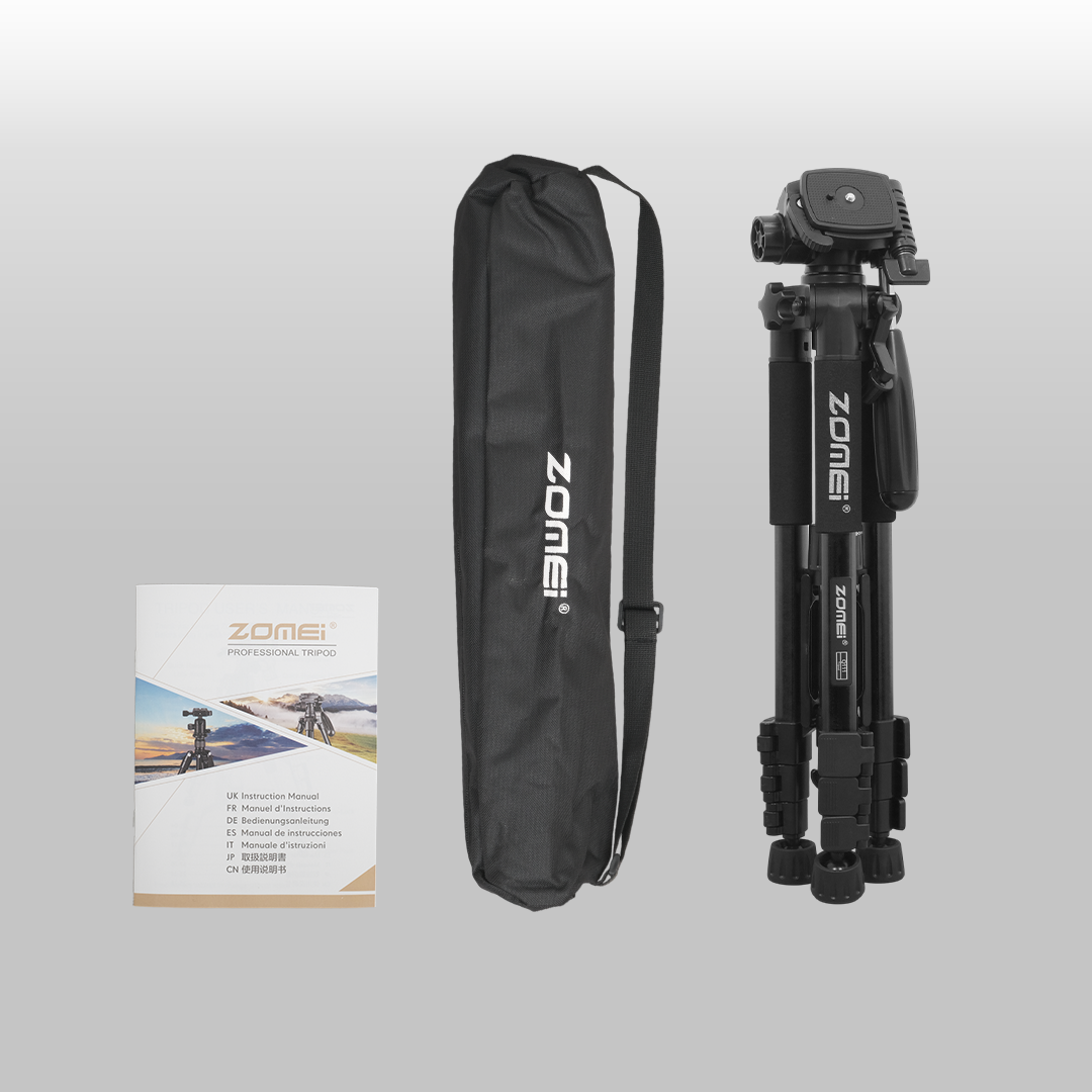 ZOMEI Tripod Kamera Pan Head 360 Panoramic 1.4M - Q111 Gambar produk ZOMEI Tripod Kamera Pan Head 360 Panoramic 1.4M - Q111