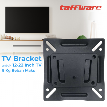 Gambar produk Taffware Bracket TV Dinding 12-22 Inch VESA 75x75 100x100 8kg