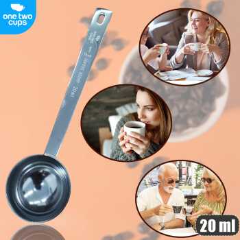One Two Cups Sendok Takar Kopi Coffee Measuring Spoon Stainless 304 - GG-304