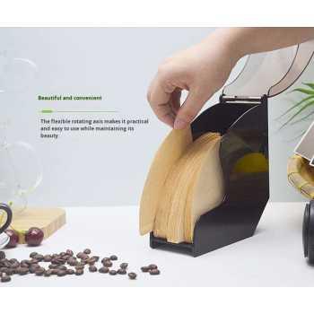 Gambar produk Zlish Tempat Filter Kertas Kopi Filter Paper Coffee Holder Acrylic - ZJ020