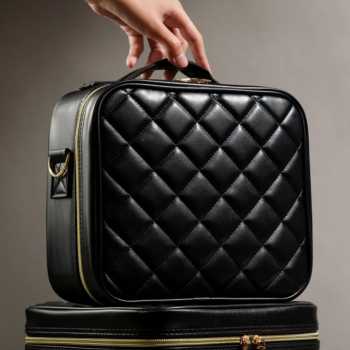 SNU Tas Organizer Make Up Kosmetik Multifungsi with Mirror 26x23x12cm - F300