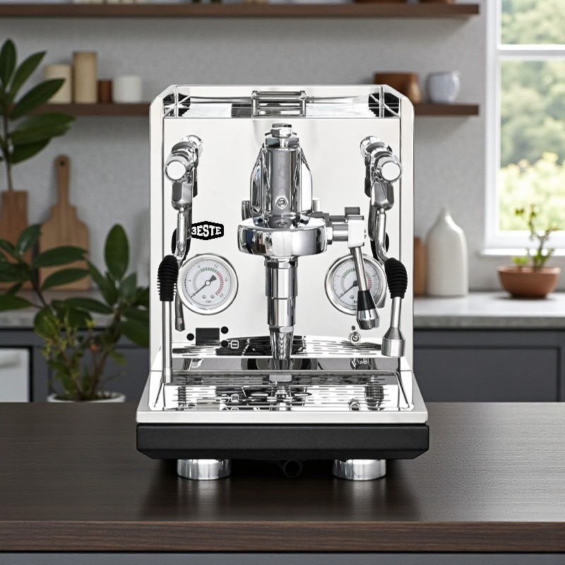 Trieste Mesin Kopi Espresso Maker Semi Automatic E61 15 Bar 2050W - M04E Gambar produk Trieste Mesin Kopi Espresso Maker Semi Automatic E61 15 Bar 2050W - M04E