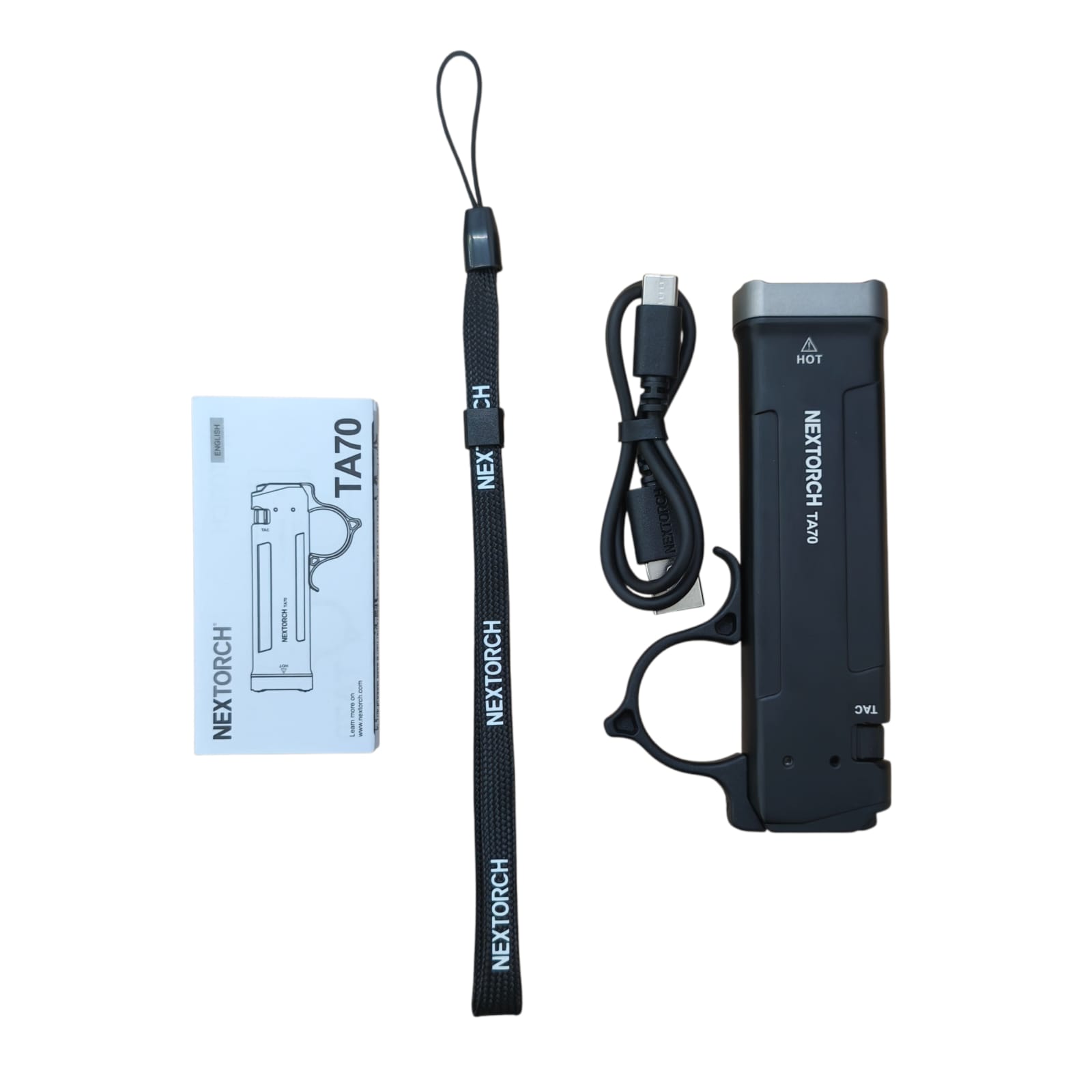 NEXTORCH Senter LED Flashlight Ultra Slim Waterproof 3500 Lumens - TA70 Gambar produk NEXTORCH Senter LED Flashlight Ultra Slim Waterproof 3500 Lumens - TA70