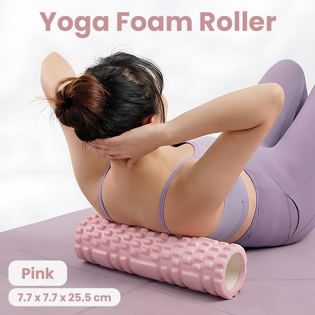 DR.XIE Rumble Roller Foam Yoga Massage Hollow Column EVA 25.5cm - DX219 Gambar produk DR.XIE Rumble Roller Foam Yoga Massage Hollow Column EVA 25.5cm - DX219