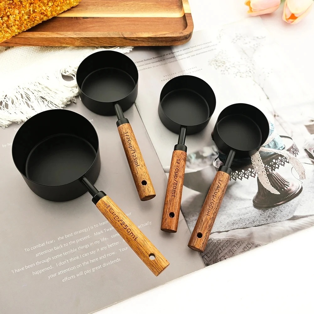 JAOER Sendok Takar Stainless Steel Measurement Cup Spoon 8 PCS - CTG-10 Gambar produk JAOER Sendok Takar Stainless Steel Measurement Cup Spoon 8 PCS - CTG-10