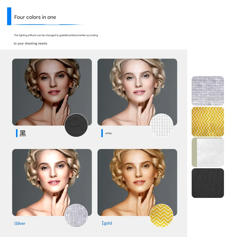 LIFER Reflektor Cahaya Fotografi Studio 4in1 2M Stand 90x180cm - BDL-10 Gambar produk LIFER Reflektor Cahaya Fotografi Studio 4in1 2M Stand 90x180cm - BDL-10