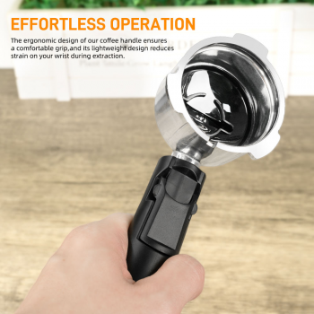 Gambar produk CAFEGA Portafilter Filter Double Outlet Stainless Steel 304 2 Cup 51mm - EC200