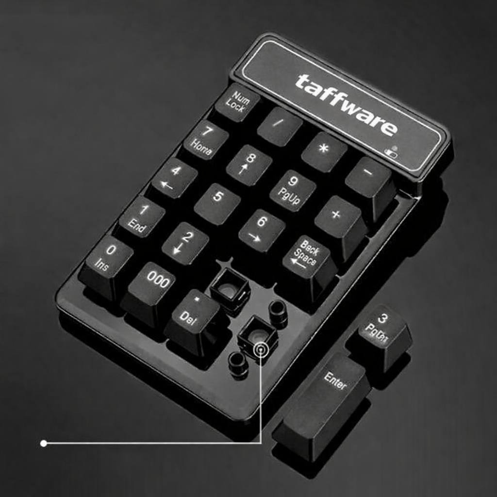 Taffware Numeric Keypad Numpad USB Keyboard Extension - 525 Gambar produk Taffware Numeric Keypad Numpad USB Keyboard Extension - 525