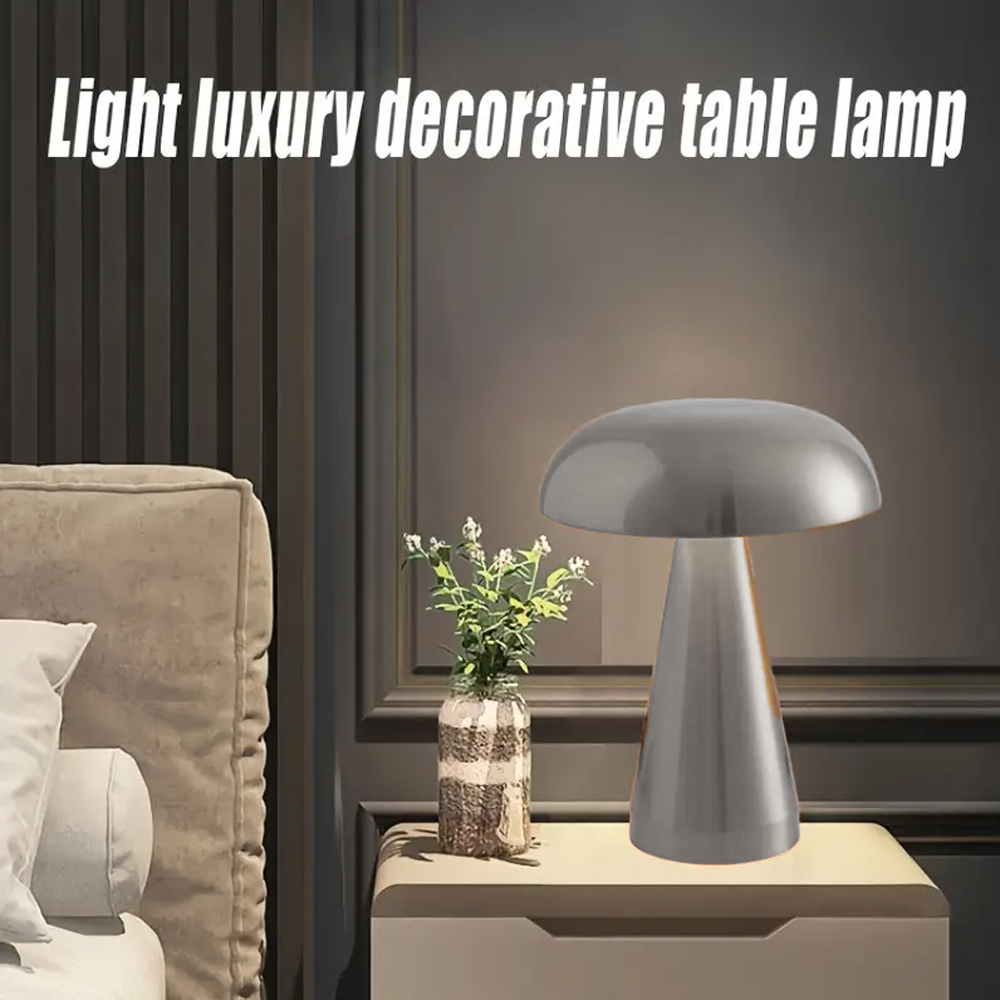 Gambar produk TaffLED Lampu Meja Hias Touch LED USB Rechargeable Tri Color 1800mAh - PR-12