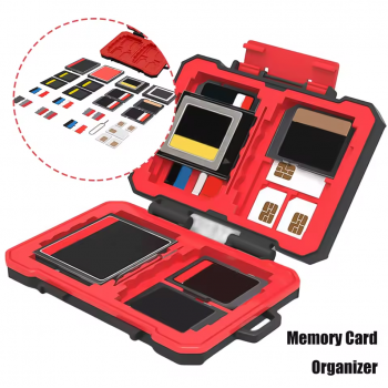 Desiontal Kotak Penyimpanan Kartu Memori SD SIM Card Holder Waterproof - LP-E8