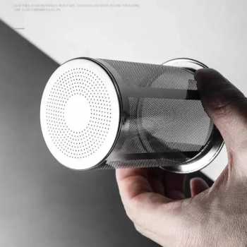 Gambar produk OKLZ Tempat Bubuk Kopi dengan Filter Powder Cup Coffee Stainless Steel - OKL01