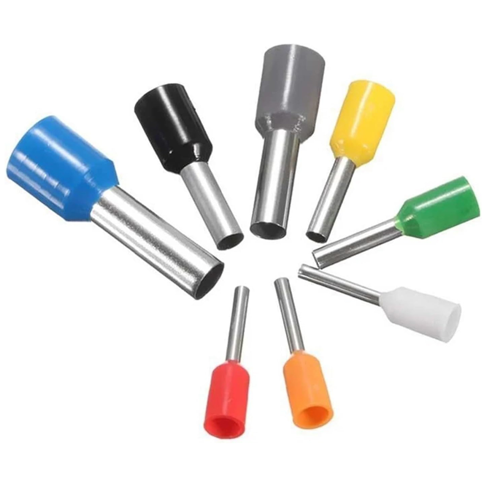 Taffware Skun Ferrules Insulated Terminal Block Connector 400 PCS - WG30 Gambar produk Taffware Skun Ferrules Insulated Terminal Block Connector 400 PCS - WG30