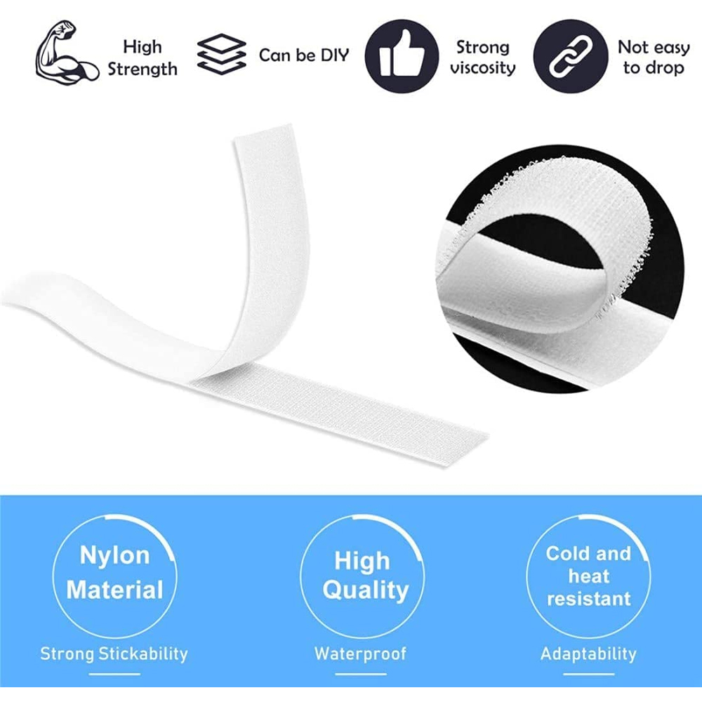 SBTeng Velcro Hook and Loop Self Adhesive Nylon Tape 3M 25mm - RI210 Gambar produk SBTeng Velcro Hook and Loop Self Adhesive Nylon Tape 3M 25mm - RI210